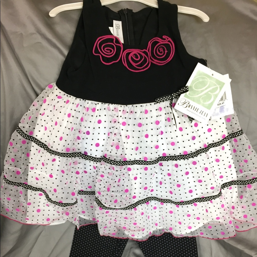 NWT Bonnie Jean toddler outfit